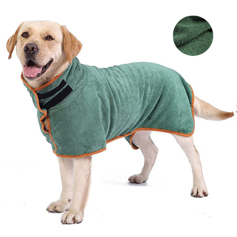 Pet Bathrobe Fast Drying Towel