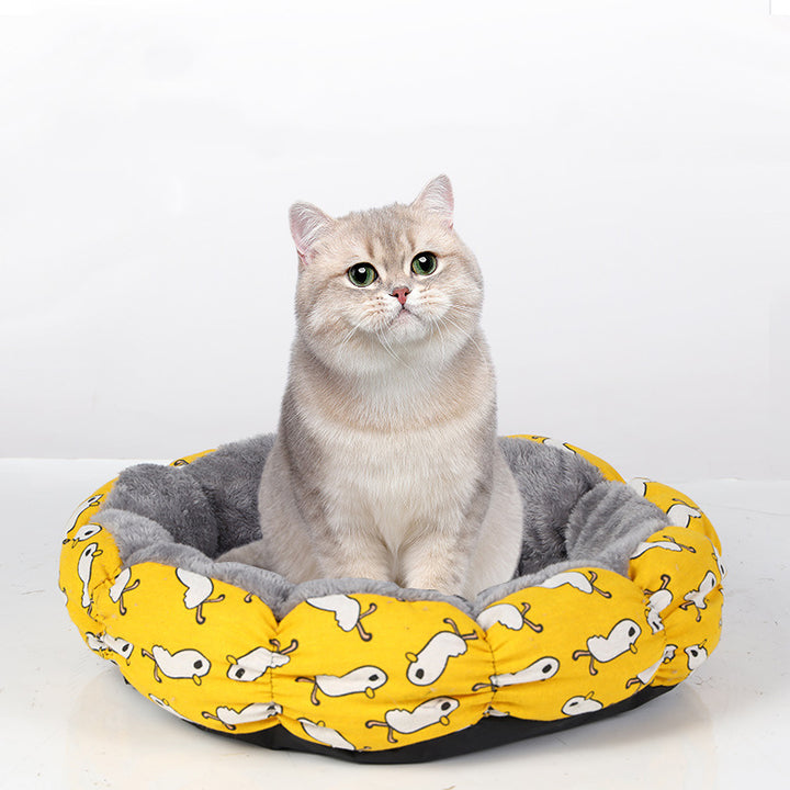 Cat Beds For Indoor Cats Calming Donut Bed