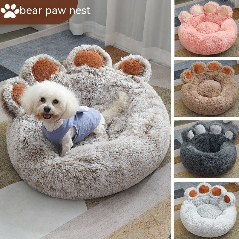 Pet Bed Winter Warm Hand-shaped