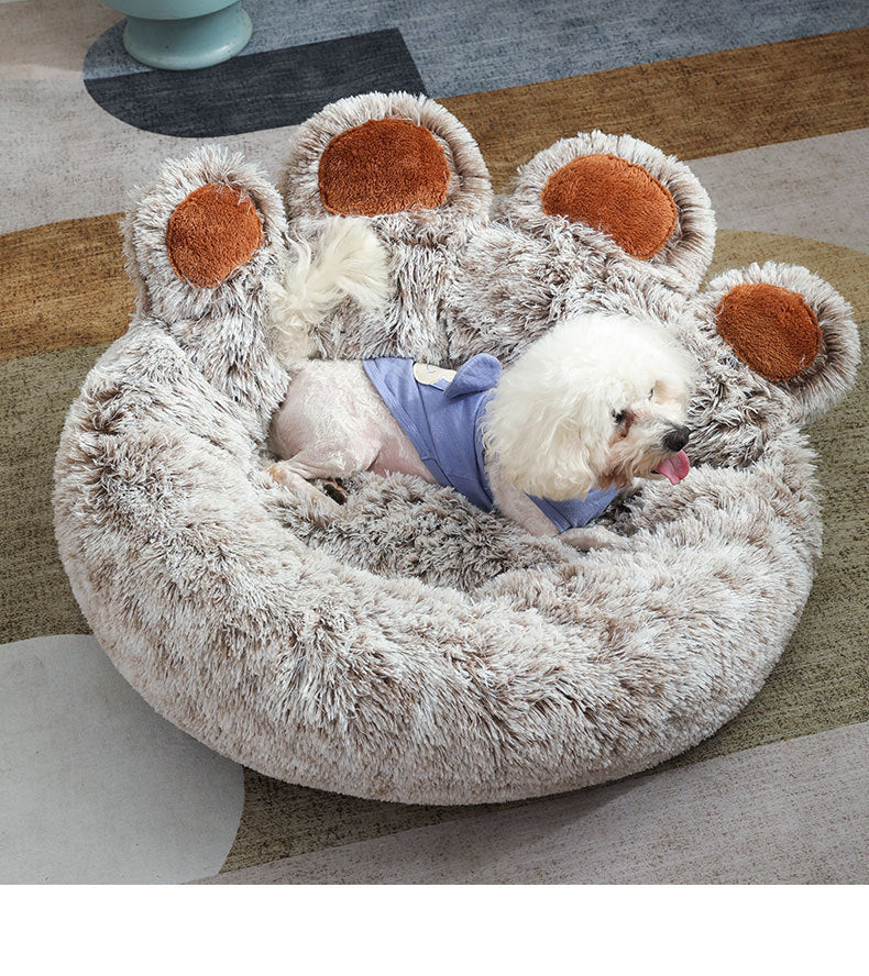 Pet Bed Winter Warm Hand-shaped