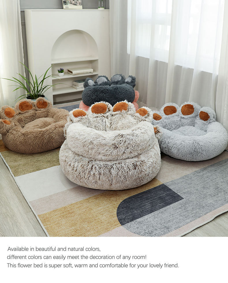 Pet Bed Winter Warm Hand-shaped