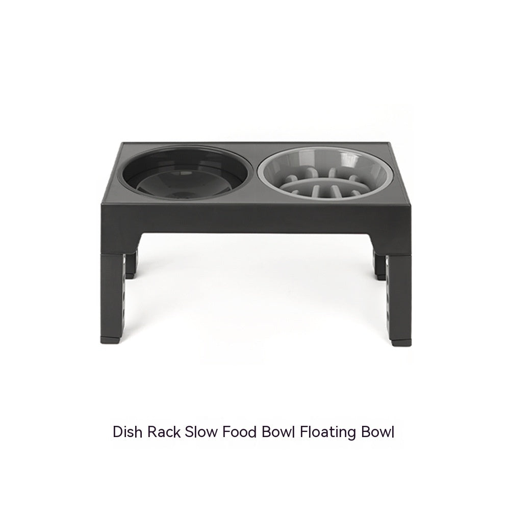 Lifting Dog Bowl Rack Neck Protection