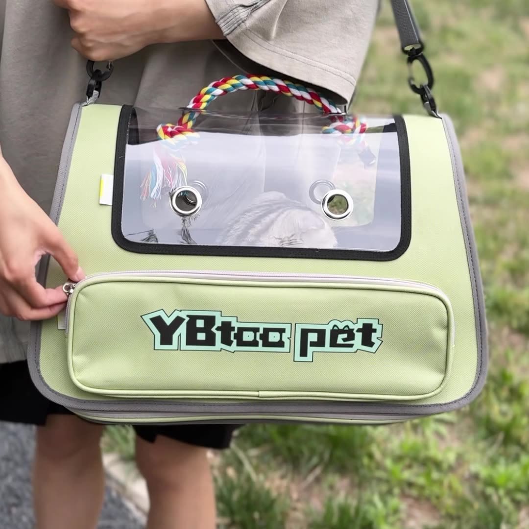 Pet Bag Portable Transparent Visual