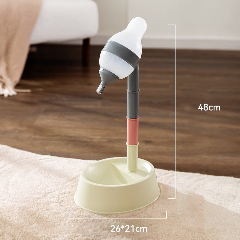 Pet Standing Water Dispenser Cat Dog Standing Bowl
