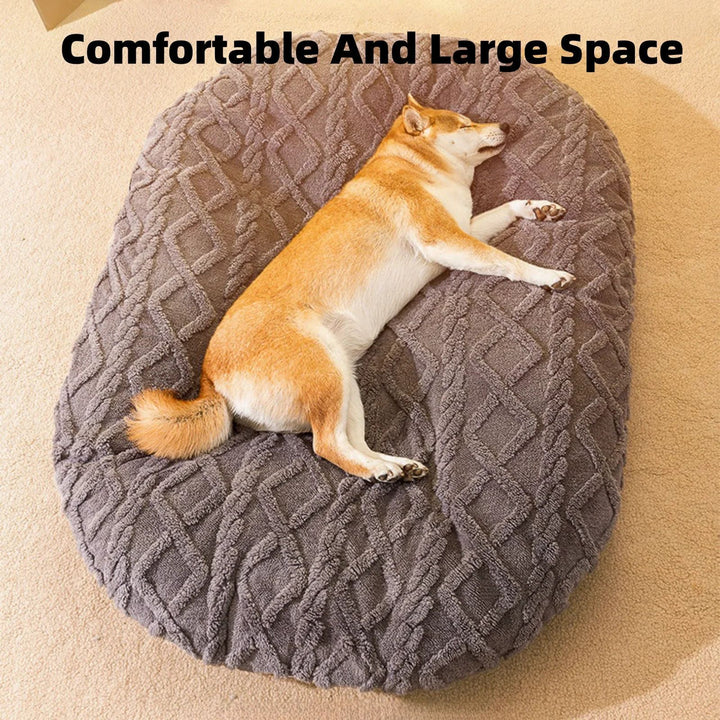 Soft Puppy Bed Durable Calming Pet Cuddler