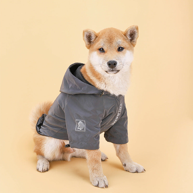 Pet Clothes Rainproof Jacket Rainproof