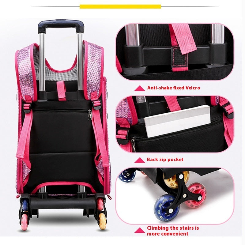 Pet Trolley Transparent Folding Bag