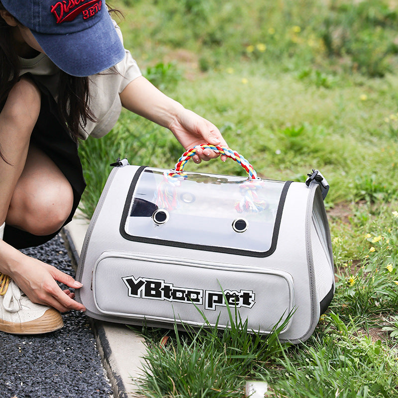 Pet Bag Portable Transparent Visual
