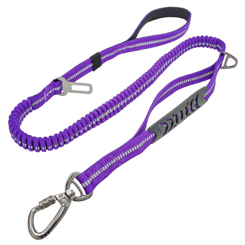 Car Traction Dog Leash Can Go Out