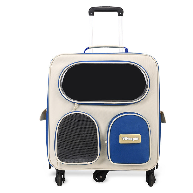 Pet Trolley Bag Outing Carry Bag Foldable