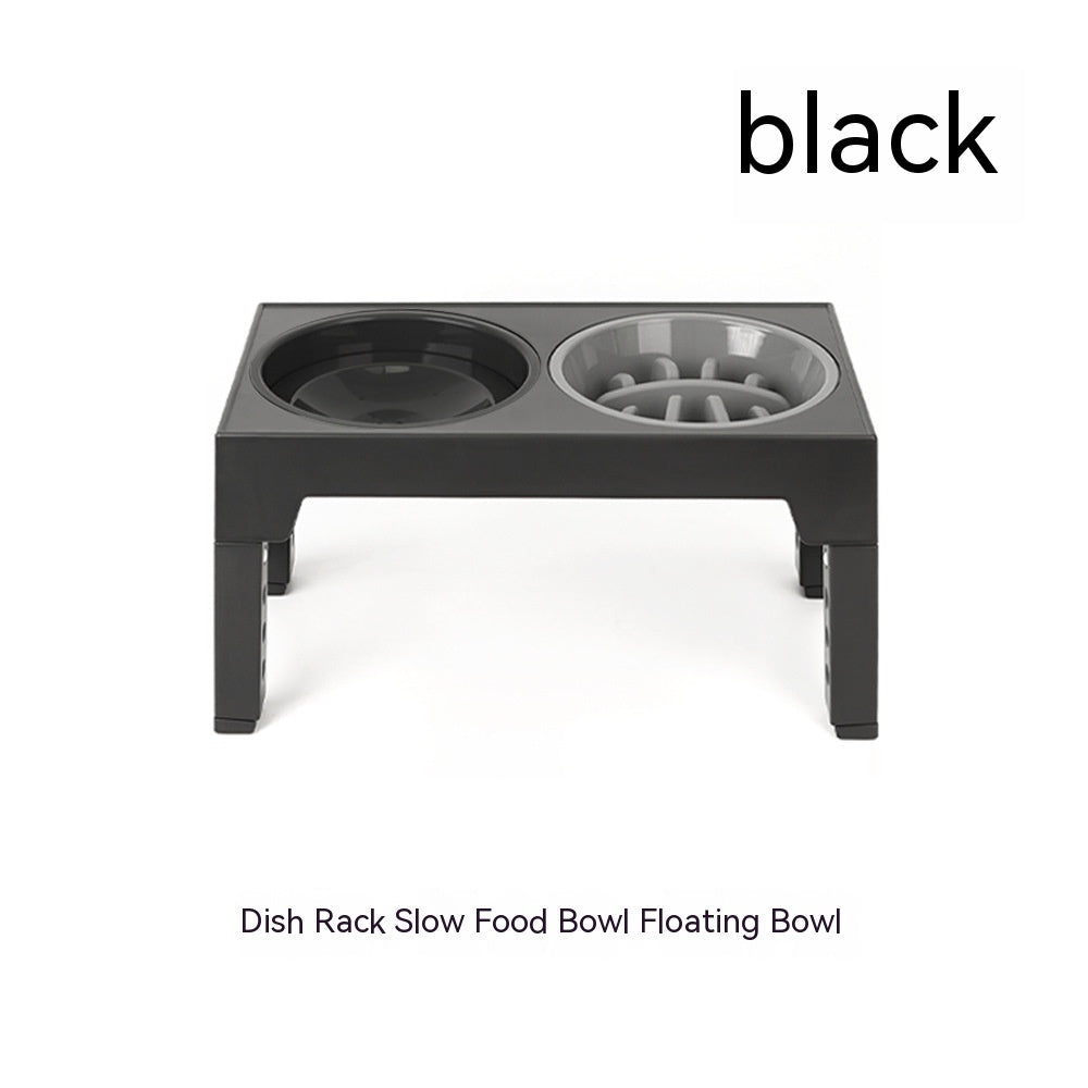Lifting Dog Bowl Rack Neck Protection