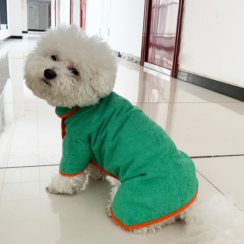 Pet Bathrobe Fast Drying Towel