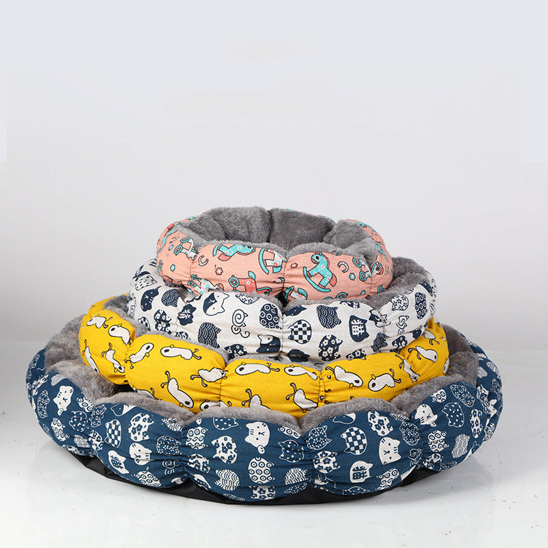 Cat Beds For Indoor Cats Calming Donut Bed