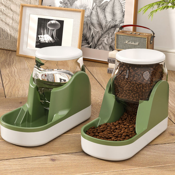 Auto Food Dispenser For Dog Drinking Feeding Bowl