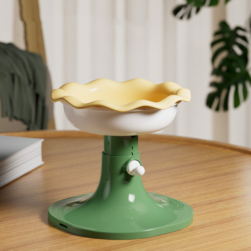 Lifting Ceramic Cat Feeding Bowl