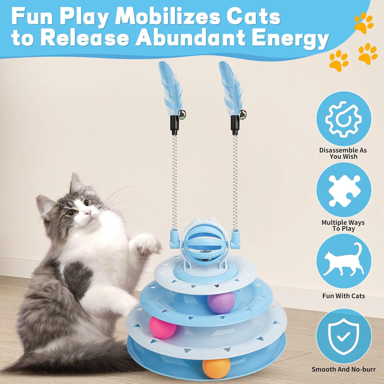 Interactive Cat Toy Cat Puzzle Toy