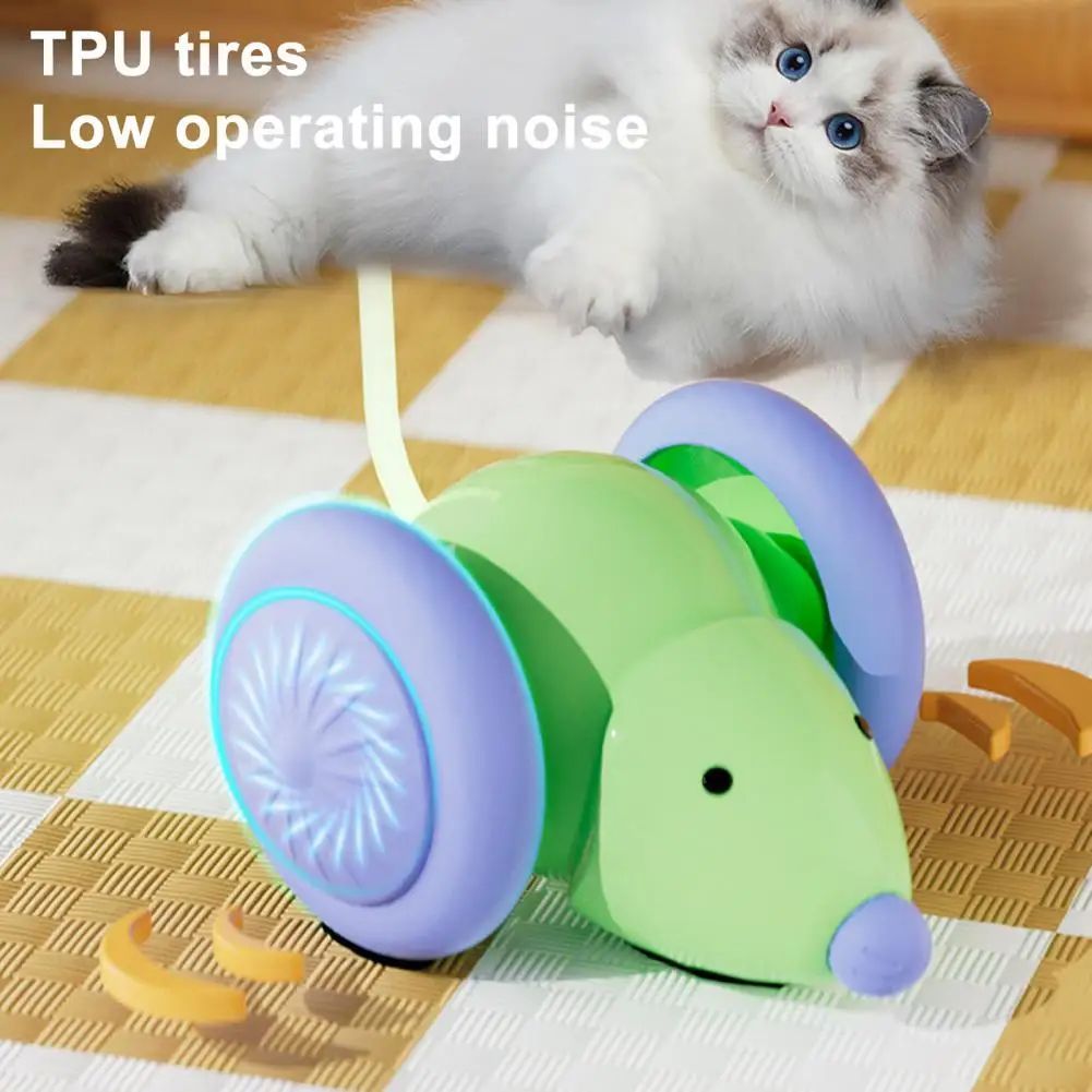 Interactive Electric Mouse Cat Toy Automatic