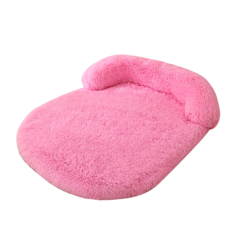 Plush Doghouse Cathouse Pet Bed Warm Cushion