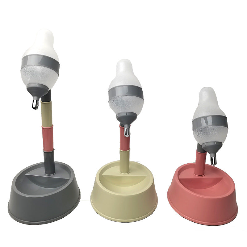 Pet Standing Water Dispenser Cat Dog Standing Bowl