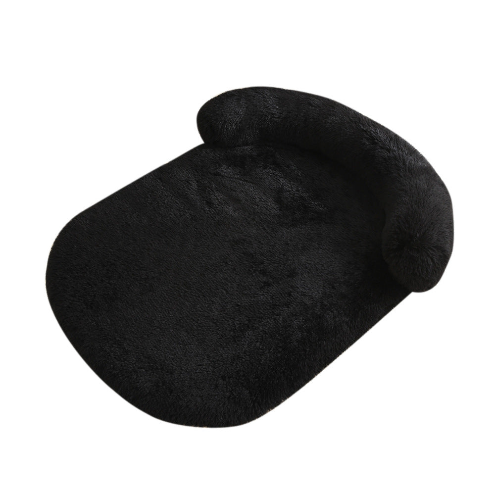 Plush Doghouse Cathouse Pet Bed Warm Cushion