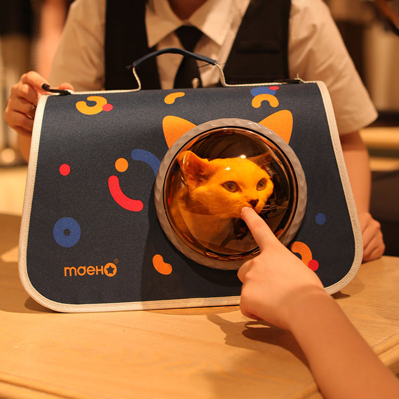 Pet Supplies Cat Bag Out Transparent