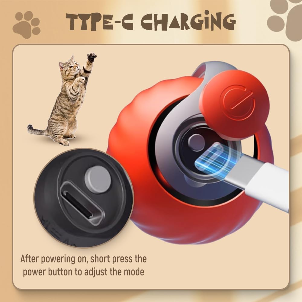 Interactive Cat Toys Balls For Indoor Cats