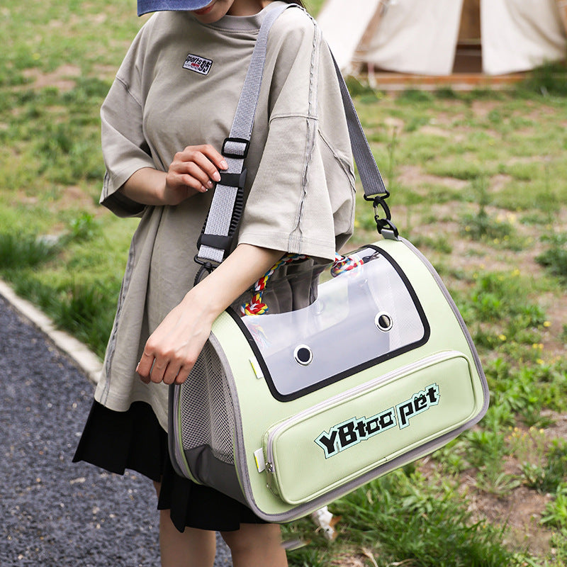 Pet Bag Portable Transparent Visual