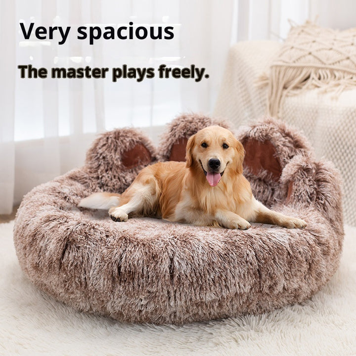 Two-color Thickened Pet Bed Good-looking