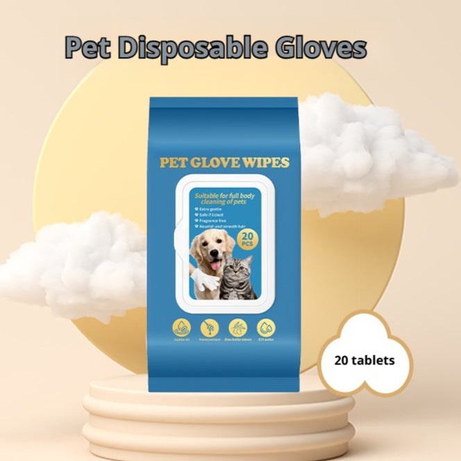 Disposable Gloves Pet Cat Dog Pet Supplies